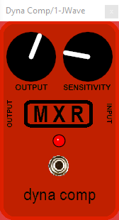 Compression pedal plugin