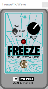 Freeze pedal plugin