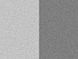 Variance-weighted sharpening algorithm